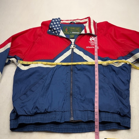 Vintage Starter Atlanta 1996 USA Olympic Games Jacket Size Medium - Picture 6 of 8